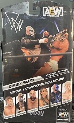 One-of-a-kind Aew All Elite Wrestling Darby Allin Collection (3 Rare Items)