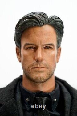 One of a kind Custom 1/6 Ben Affleck as Bruce Wayne Batman figure not Hot Toys