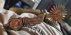 One of a kind Custom Cowboy Boot Spurs