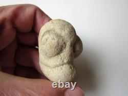 One of a kind! Extr. Rare ancient ALIEN stone artifact totem amulet 20-30 BC