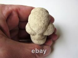 One of a kind! Extr. Rare ancient ALIEN stone artifact totem amulet 20-30 BC