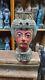 One Of A Kind Handmade Egyptian Queen Tiye Statuette From Stone, Goddess Statue
