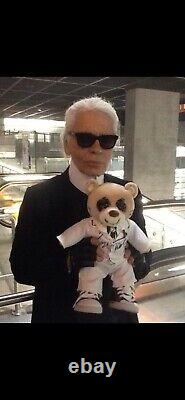 One of a kind Karl Lagerfeld designed and signed bear museum quality