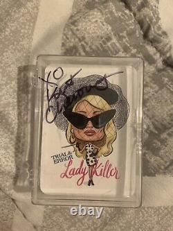 One of a kind, Limited Edition, Kristin Chenoweth signed playing cards