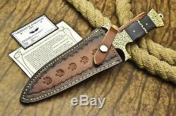 One-of-a-kind Rare! Custom Handmade D2 Tool Steel Knife Chisel Engraved