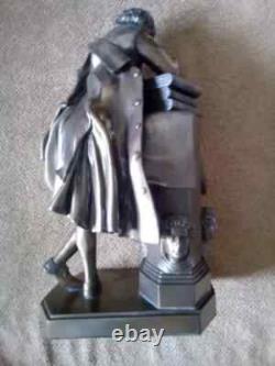 One-of-a-kind Rare Vintage Large & Heavy Bronze W. Shakespeare Statue Sculpture