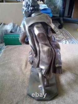 One-of-a-kind Rare Vintage Large & Heavy Bronze W. Shakespeare Statue Sculpture