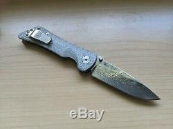 One of a kind Southern Grind Spider Monkey Silver Barracuda CF AND Damascus