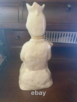 One of a kind Vintage Hand-crafted Bat Trang pottery statue