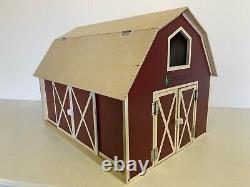 One-of-a-kind Wooden Toy Barn Beck's Hybrids Corn Play Shed Collectible Becks