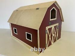 One-of-a-kind Wooden Toy Barn Beck's Hybrids Corn Play Shed Collectible Becks