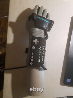 One-of-a-kind custom POWER GLOVE enclosed display case cabinet Mannequin hand