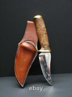 One-of-a-kind handmade Skinning Knife, 4 1/4 blade, 9 OAL