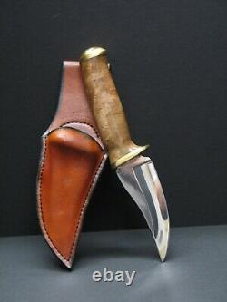 One-of-a-kind handmade Skinning Knife, 4 1/4 blade, 9 OAL