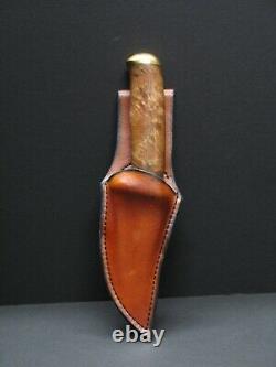 One-of-a-kind handmade Skinning Knife, 4 1/4 blade, 9 OAL