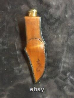 One-of-a-kind handmade Skinning Knife, 4 1/4 blade, 9 OAL