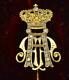One Of A Kind Historically Important German Royal Family Award Gold&diamonds Pin