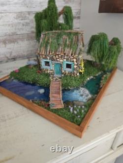 One-of-a-kind illuminated fairyscape art piece Seeking My Soul Collection