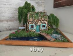 One-of-a-kind illuminated fairyscape art piece Seeking My Soul Collection