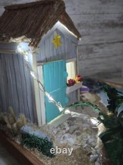 One-of-a-kind illuminated fairyscape/ocean art Seeking My Soul Collection