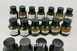 One of a kind lot for a Dior collector Miss Dior Accords 17 Bottles 90's