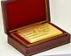 One Of A Kind Presentation 196g Heavy 14k Gold&diamonds Cigarette Case. Oriental