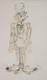 One Of A Kind Rare Disney Animation Cell, Untitled Scare Crow, Undated