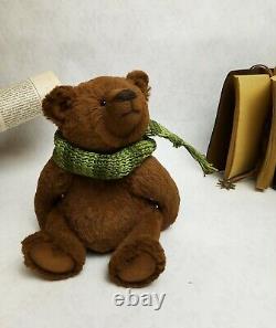 Ooak artist handmade Teddy Bear Bob One-of-a-kind interior toy Collectible gift