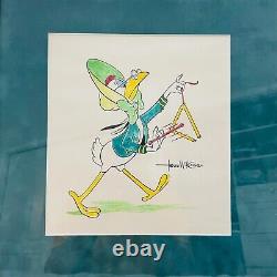Orginal, One Of A Kind Looney Tunes Miss Prissy Animation Art