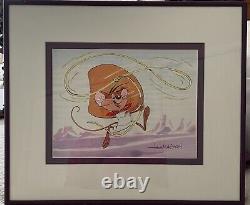 Orginal, One Of a Kind, signed Speedy Gonzales Looney Tunes Animation Art