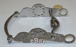 Original Dale Chavez Prototype Silver-Gold Western Style Bit Rare One of A Kind