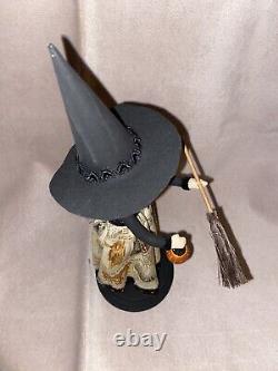 Original, Handmade, One-of-a-Kind, SIGNED Robin Seeber, WITCH Doll (24-127)