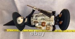 Original, Handmade, One-of-a-Kind, SIGNED Robin Seeber, WITCH Doll (24-127)