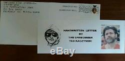 Original Handwritten Letter from Ted Kaczynski,'The Unabomber'. One of a kind