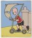 Original Henry King Features Syndicate Hand-painted Comic Strip Art