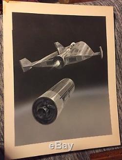 Original Nasa Space Shuttle Concept Art One Of A Kind