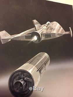 Original Nasa Space Shuttle Concept Art One Of A Kind