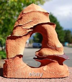 Original, One-of-a-Kind, Hand Carved Sandstone Arch by Sculptor, Jack Cluff