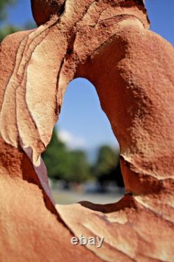 Original, One-of-a-Kind, Sandstone Arch by Jack Cluff. 7.25 base
