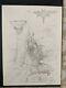 Original Art, Pencil, Steve Mannion, Sketches, Front And Back, One Of A Kind