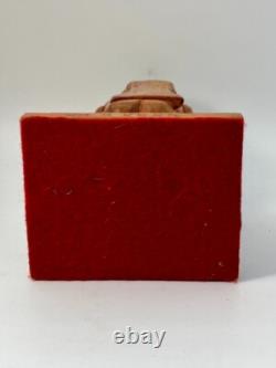 Outsider Folk Art Wood Carving May Belle Strange Good Idea Wm Kerr Woman Figure