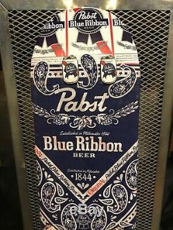 PBR PABST BLUE RIBBON BEER RARE ONE OF A KIND Skate Deck Board Advertising Sign
