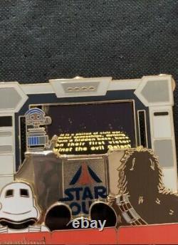 PODM Piece of Disney Star Wars Pin Plays Actual Movie Clips Live One Of A Kind