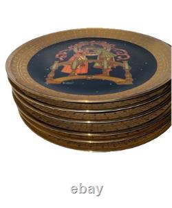 PROOF Set 6 Royal Cornwall Classic Collection Decorator Plate ONE OF A KIND Set