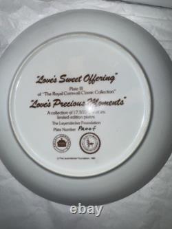 PROOF Set 6 Royal Cornwall Classic Collection Decorator Plate ONE OF A KIND Set