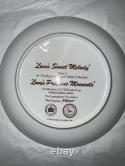 PROOF Set 6 Royal Cornwall Classic Collection Decorator Plate ONE OF A KIND Set