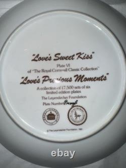 PROOF Set 6 Royal Cornwall Classic Collection Decorator Plate ONE OF A KIND Set