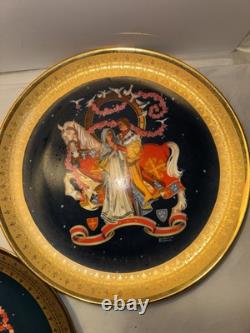 PROOF Set 6 Royal Cornwall Classic Collection Decorator Plate ONE OF A KIND Set