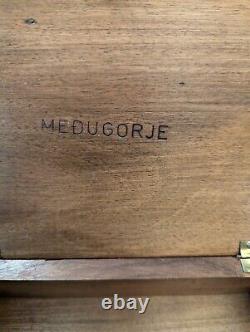 Padre Pio Religious relic holder reliquary One Of A Kind Medjugorje