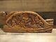 Palau Wood Hand-carved Story Board Turtle Shaped, One-of-a-kind, Vintage